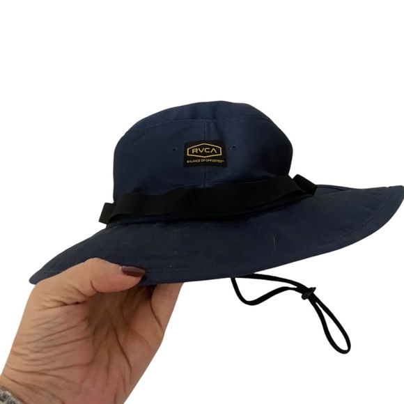 RVCA Mens Dayshift Boonie Hat Dayshift Collection Navy Outdoor Hiking Boating - Picture 8 of 12